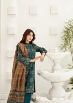 Emerald Heritage Printed Lawn Suit - Image 2