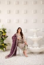 Ivory Bloom Printed Lawn Suit - Image 2