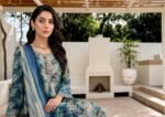 Ocean Teal Mosaic Bloom 3-Piece Lawn Suit - Image 2
