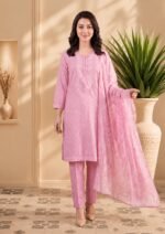 Blush Pink Geometric 3-Piece Set - Image 2