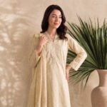 Buttercream Gold 3-Piece Lawn Suit