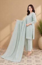 Mint Whisper Stitched 3-Piece - Image 3