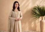 Sand Dune Button-Down 3-Piece Lawn Suit