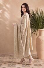 Sand Dune Button-Down 3-Piece Lawn Suit - Image 3