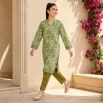 Olive Meadow Stitched 2-Piece