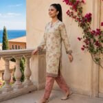 Pistachio Rose Lawn 2-Piece