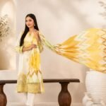 Saffron Sun Lawn 3-Piece Suit