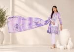 Lilac Ombré Floral 3-Piece Suit