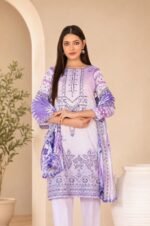 Lilac Ombré Floral 3-Piece Suit - Image 3