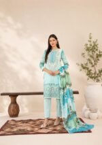 Royal Azure Lawn 3-Piece