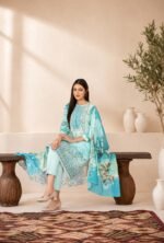 Royal Azure Lawn 3-Piece - Image 3