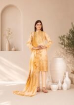 Golden Honey Printed 3-Piece
