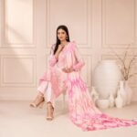 Rosewater Pink Lawn 3-Piece Suit