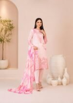 Rosewater Pink Lawn 3-Piece Suit - Image 3