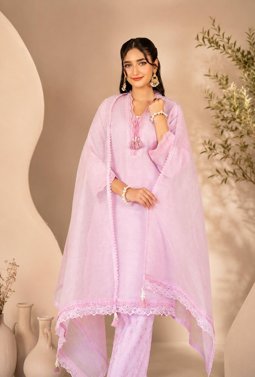 WhatsApp Image 2026-08-19 at 5.11.49 PMVXZVVXZ Orchid Blossom Embroidered 3-Piece - Image 1