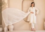 Pearl Vanilla Embroidered 3-Piece