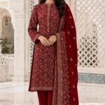 Blood Red White Print Set