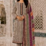 White Brown Lining Set