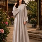 Ivory Serenity Abaya