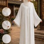 Ivory Luxe Abaya