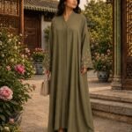 Olive Luxe Abaya