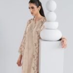 Allys Chérie Amour Silk Embellished Kaftan