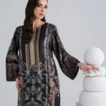 Allys Chérie Jardin Secret Silk Embellished Kaftan