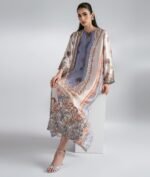 Allys Chérie Lumière Silk Embellished Kaftan