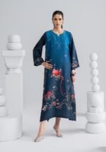 Allys Chérie Nuit Royale Silk Embellished Kaftan - Image 2
