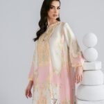 Allys Chérie Rosée Silk Embellished Kaftan